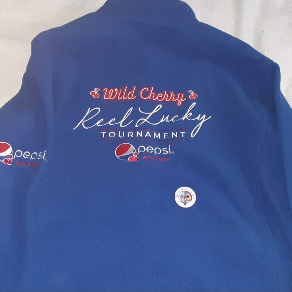 Pepsi/Mardi Gras Casino Fleece.  Rare/HTF /w Casino Chip